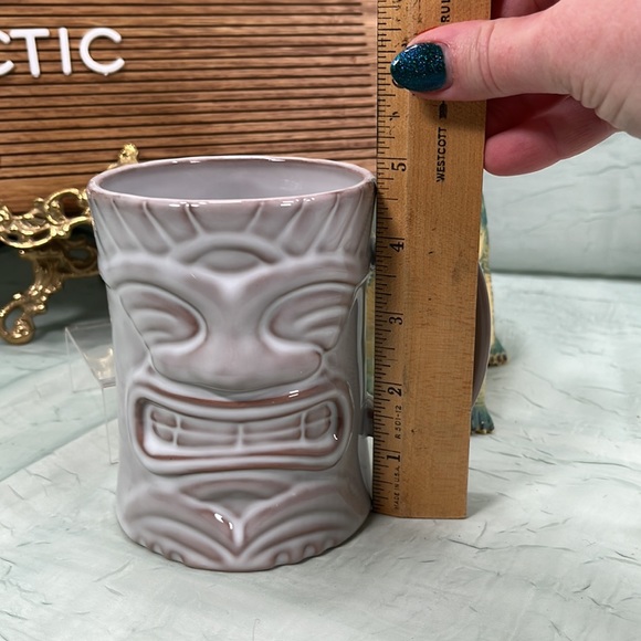 Tiki Mug Large Grey Paper Destiny Ceramic from Hallmark - Picture 8 of 8